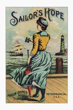 an advertisement for sailor's hope from the early 20th century