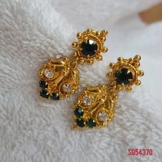 IMPON 1GRAM GOLD PLATED EARRINGS COD SERVICES AVAILABLE WHATSAPP FOR DETAILS +919344576637 Website link in bio ..check for all collections #earringlove #accessorizeinstyle #earringgoals #jewelryobsessed #earcandy #sparkleandshine #earringswag #glamearrings #statementearrings #fashionfinds Simple Gold Earrings, Glam Earrings, Gold Plated Jewellery, Gold Rings Fashion, Gold Designs, Jewelry Simple