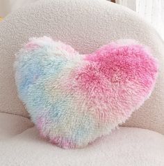 PRICES MAY VARY. 【Material & Size】Faux fur heart shape pillow is cute, soft, warm.SIZE:15.7*15.7inches/40*40CM. 【Gift Idea】The shaggy fluffy heart pillow is a perfect warm gift for girls, boys, men, kids, women at Valentine,Christmas,New Year ,Mother’s Day. 【Zipper】Zipper closure design, convenient for you to get the insert in and out and safe to wash. Available in 3 colors - pink, purple, creamy white. Include heart shape pillow case and insert. 【Perfect for Decoration】Perfect decorations for c Fluffy Heart Pillow, Vday Decor, Novelty Pillows, Tie Dye Heart, Giving Gifts, Valentines Day Decor, Thanks Giving, Closure Design, Faux Fur Throw Pillow