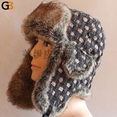 If you are seeking for a trendy woolen hat to flaunt your keen sense of fashion and to ensure maximum protection from cold, you have to check out this fur made printed unisex bomber hat. This hat looks fabulous with a print pattern and fur material.

Specifications
Brand Name: GeraldBlack
Gender: Unisex
Department Name: Adult
Pattern Type: Print
Item Type: Bomber Hats
Model Number: B-8483
Material: Fur
Crowd: currency
style: Leisure
 Shipping

THIS PRODUCT SHIPS FROM CHINA IN 3 TO 5 DAYS AND ARR Windproof Winter Hats With Ear Flaps, Warm Winter Hats With Ear Flaps, Windproof Hats With Ear Flaps For Fall, Winter Outdoor Hat With Ear Flaps, Winter Outdoor Hats With Ear Flaps, Winter Flat Cap For Cold Weather, Windproof Hats With Ear Flaps For Cold Weather, Windproof Cold Weather Hats With Ear Flaps, Warm Hats For Winter Sports In Fall