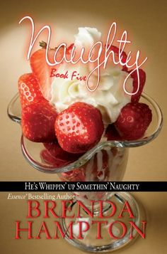 an image of a book cover with strawberries and whipped cream in a glass bowl