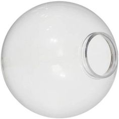 an image of a white ball ornament