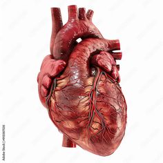 the human heart is shown in this image