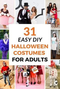 Easy Homemade Halloween Costumes, Halloween Costumes For Men, Best Diy Halloween Costumes, Costumes For Men, Costumes For Adults