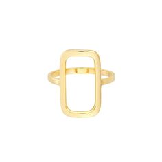 Birmingham Jewelry Item Number: BJ040707 Fashion Ring Open Paper Clip Link Ring Bold yet sophisticated, enough to make them notice. Crafted in 14K gold. 14K Yellow Gold *The possibilities are not limited to the options in the dropdown. For pricing on further customizations & special size options, please call: 1-586-939-5100 Modern Gold Initial Ring With Open Band, Minimalist 14k Gold-tone Ring, Modern Gold Initial Ring Tarnish Resistant, Modern Gold Oval Initial Ring, 14k Yellow Gold Rectangular Jewelry, Modern 14k Gold-tone Rings, Modern Gold-tone Tarnish Resistant Rings, Modern Gold-tone Tarnish-resistant Rings, Classic Gold Initial Ring With Open Band