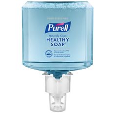 purell healthy soap dispenser on white background