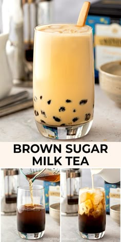 Chai Bubble Tea, Chai Boba Tea Recipe, Chai Milk Tea, Easy Bubble Tea Recipe, Desert Food, Boba Tea Recipe, Boba Recipe, Bubble Tea Flavors, Anti Diet