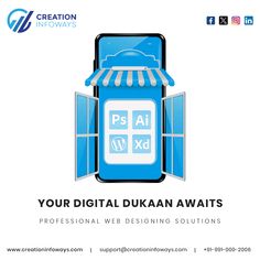 Your Digital Dukaan Awaits🌐 Web Development Agency Website Design, Website Development Ads, Website Development Post, Delhi Tourism, Ecommerce Website Development, E Commerce Website, Website Services, Website Development Company, Website Design Company