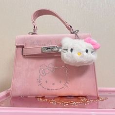 Kitty Diamond Pink Messenger Bag KI562 This adorable Kitty Diamond Pink Messenger Bag is perfect for adding a touch of charm to your daily outfits. Featuring a cute kitty diamond design, it also provides enough room for all your essentials while on the go. Stay stylish and organized with this lovely bag! Cute Hello Kitty Handbags, Cheap Pink Hello Kitty Shoulder Bag, Pink Messenger Bag, Sanrio Fashion, Pink Bags, Hello Kitty Bag, Kawaii Sanrio, Kelly Bag, Cute Kitty