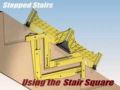 an image of some type of stair system