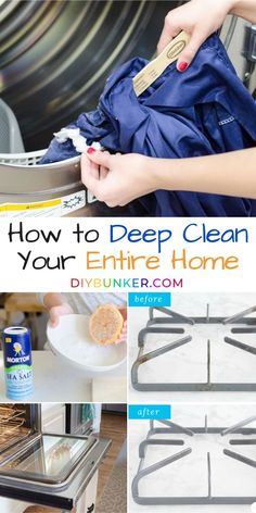 how to deep clean your entire home with diy burner gas stove cleaners