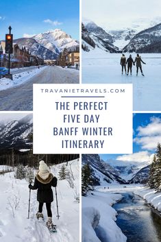 the perfect five day banff winter itinerary