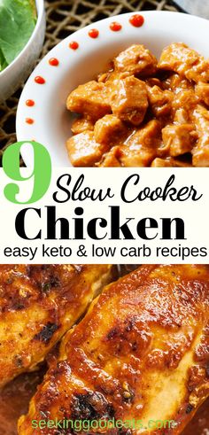 the best slow cooker chicken and low carb recipes