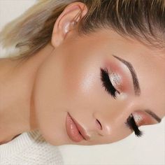 http://makeupbag.tumblr.com Sweet Peach Palette, Peach Makeup, Peach Palette, Pink Eyeshadow, Bride Makeup, Makeup Goals