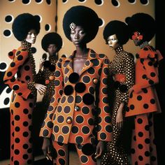 Yayoi Kusama Fashion Collection – Maison Meta | Worldwide First Generative AI Agency | AI Fashion 3d Fashion, The Seventies, Yayoi Kusama, Art Workshop, The Talk, Pattern Mixing, The Rise, Black Art, What If