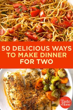 50 Delicious Dinners for Two Delicious Dinners For Two, Crockpot Recipes For Two, Dinners For Two