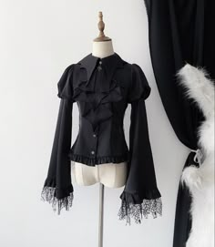 New Release: 【-Bat Princess's Banquet-】 #Halloween Themed #GothicLolita Blouse

◆ Shopping Link >>> https://lolitawardrobe.com/bat-princesss-banquet-halloween-themed-gothic-lolita-blouse_p8364.html Gothic Ruffled Blouse For Formal Occasions, Gothic Halloween Tops With Ruffles, Gothic Ruffled Blouse For Spring, Bat Corset Top, Gothic Ruffled Corset For Cosplay, Spider Design, Gothic Shirts, Blouse Long Sleeve