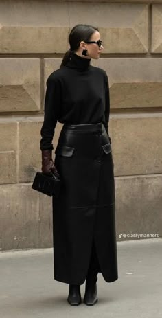 Old Money Fashion, Outfit Elegantes, Female Office, Stile Hijab, Money Fashion, Black Clothing, Office Attire, All Black Outfit, Looks Chic