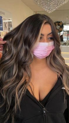 Gorgeous Hair Color, Dark Hair With Highlights