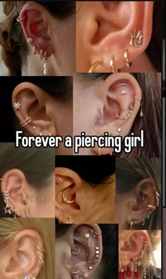 there are many different types of piercings