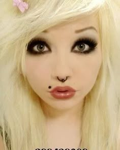 Emo Makeup Looks, Alt Makeup, Alternative Makeup, Dope Makeup