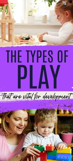 the types of play that are useful for development in children's learning and development