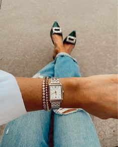 Wrap Watch, Carry On, Pumps, Crystals