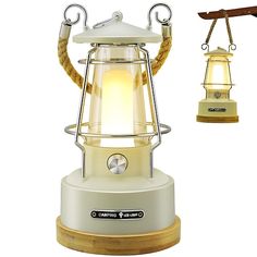 two different types of lights that are on top of each other and one is yellow