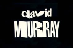 the logo for david mulray's album, which was released in 1994