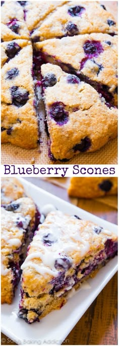 Blueberry Desert, Judy Davis, Specialty Breads, Breakfast Blueberry, Sallys Baking, Eggs Recipes, Blueberry Scones, Blueberry Recipes, Christmas Brunch