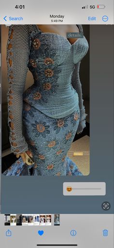 Blue Asoebi Lace Styles, Senegalese Bride, Ankara Owambe Styles, African Corset Dress, Owanbe Styles For Lace, Corset Asoebi Styles, Nigerian Traditional Dresses, Ankara Dress Designs