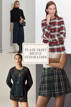 Winter Outfit Ideas: Tartan Fashion & Red Plaid Looks for Every Occasion - Embrace timeless tartan fashion this season with chic winter outfits perfect for any occasion. From plaid skirt outfits to cozy sweater looks, find inspiration for your date night or Christmas party wardrobe. Whether it's a red plaid dress or a stylish plaid skirt outfit, these winter fits are a must-try! Follow for more style tips, including the best petite styles, simple beauty recommendations, and feminine style finds! Plaid Skirt Outfits, Outfits For Date, Beauty Recommendations, Skirt Outfit Inspiration, Plaid Skirt Outfit, Tartan Fashion, Red Plaid Dress, Chic Winter Outfits, Winter Outfit Ideas