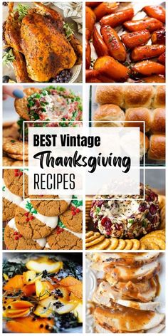 the best vintage thanksgiving recipes and desserts