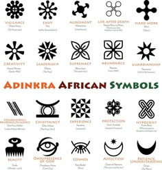 the african symbols and their meanings