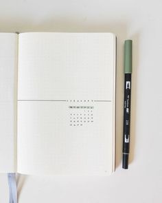 Minimalist Bullet Journal Layout, Bullet Journal Simple, Minimalist Bullet Journal, Bullet Journal Minimalist, Creating A Bullet Journal, Bullet Planner, Bullet Journal Weekly Spread, Bullet Journal Aesthetic, Bullet Journal Notebook