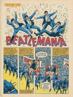 an old comic book cover with the caption beatemana