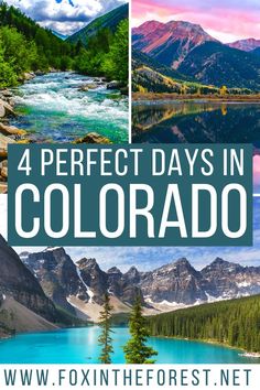 4 Days in Colorado : Ultimate Colorado Road Trip Flat Iron Mountains Colorado, Best Hiking In Colorado, 4 Days In Colorado, Cheap Colorado Vacation, Colorado In June, Colorado Trip Itinerary, 3 Days In Colorado