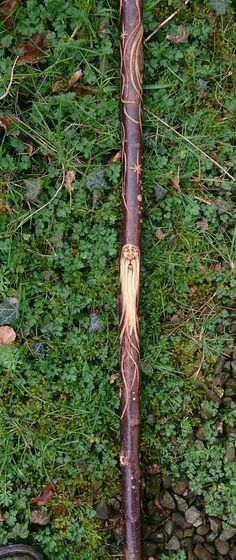 an old baseball bat sitting in the grass