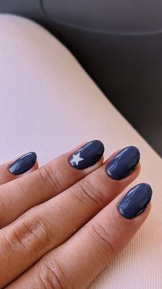 Basic Nail Ideas, Basic Nail, Navy Nails, Short Gel Nails, Fungal Nail, Sleep Eye, Simple Gel Nails, Summery Nails, Basic Nails