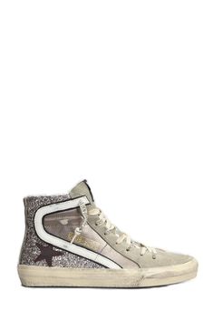 Slide Sequin-embellished Sneakers Golden Goose Slide, Embellished Sneakers, Fendi Wallet On Chain, Gucci Hat, Jimmy Choo Bag, Stella Mccartney Bag, Golden Goose Sneakers, Sneaker Wedge, Prada Shoes