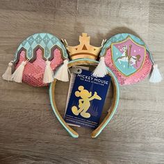 Nwt Mickey Mouse Main Attraction Ear Headband Prince Charming Regal Carrousel In Perfect Condition No Stains/Holes. New With Tags! Item Comes From A Smoke-Free Home! Disney Ears, Main Attraction, 13th Birthday, Disney Wedding, Disney Accessories, Disney Trip, Ear Headbands, Prince Charming, Star Wars Art