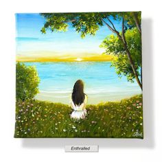 Dynamic Canvas Wall Art Projects Unique Canvas Art Techniques English Activity, Beautiful Paintings Of Nature, Minimal Art Design, Unique Canvas Art, Flower Canvas Art, Colour Painting, Cute Canvas Paintings, Painting For Beginners, Cute Paintings