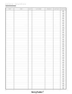 a printable sign up sheet with numbers on it