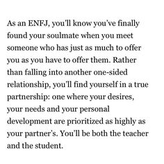 Enfj Soulmate, Enfj Protagonist, Infp Personality Type, Enfp Personality, One Sided Relationship, Blogging Quotes