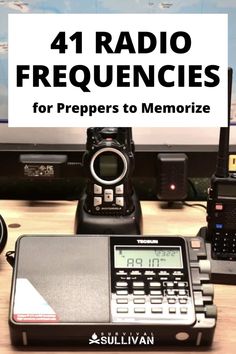 Knowing which radio frequency to tune to in an emergency can save valuable time when lives are on the line. Memorize these 41. #communications #shtf #prepper Emergency Communications, Mobile Ham Radio, Police Scanner, Ham Radio License, 66 Chevelle, Qsl Cards, Police Radio, Survival Skills Emergency Preparedness, Sw Radio