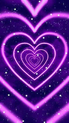 heart 💗💗💗 Neon Heart Wallpaper, Heart Pattern Wallpaper, Purple Galaxy Wallpaper, Really Cool Wallpapers, Photos Of Flowers, Purple Aesthetic Background, Neon Heart, Traveling Around The World, Galaxies Wallpaper