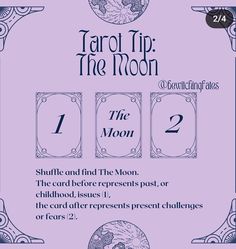 tarot tip for the moon