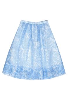 Whistles is staying true to its roots with this chic and interesting A-line skirt. The London-based contemporary brand is known for its cool and feminine prints. This skirt will pair wonderfully with a matching crop top or even a graphic tee for a modern, trendy vibe. Size S Shell: 35% Nylon, 34% Cotton, 31% Polyester Lining: 100% Cotton Concealed side seam zipper closure A-line silhouette Waist 24" Hip 36" Total length 27" Feminine Prints, French Girl Chic, Floral Print Midi Skirt, Chic Shop, Buy Shoes Online, Printed Midi Skirt, French Girl, Floral Stripe, A Line Skirt