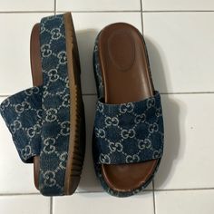 Reposhing This Item I Purchased From @Dominiqueohh. Loved It, But Ready To Rotate For Something New. The Pictures Are Accurate. Questions? Leave A Comment Below! Blue Platforms, Shoes Gucci, Gucci Shoes, Leave A Comment, Women's Shoes Sandals, Something New, Shoes Sandals, Color Blue, Size 7