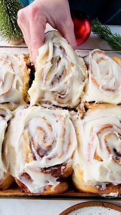 Jumbo Cinnamon Rolls (Like Cinnabon) - Simple Baking with Pep Jumbo Cinnamon Rolls Like Cinnabon, Jumbo Cinnamon Rolls, Cinnabon Cinnamon Rolls Recipe, Cinnamon Rolls Christmas, Cinnabon Recipe, Cinnamon Roll Frosting, Fluffiest Cinnamon Rolls